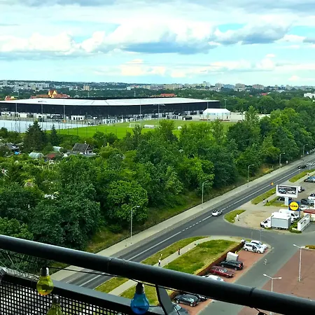 Sky View Santocka Lägenhet Szczecin