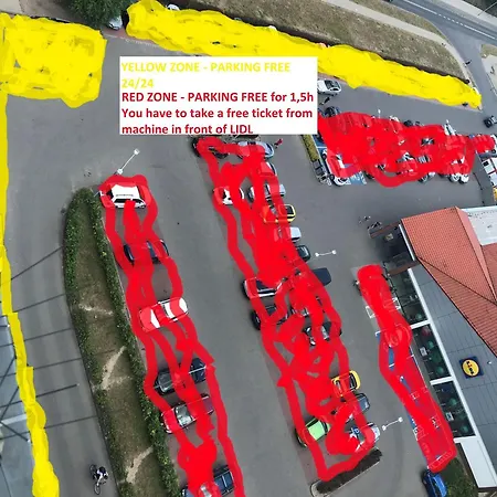 Апартаменты Sky View Santocka Щецин